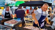 Le port de Capbreton à l'heure cu chipiron le week-end du 12 et 13 septembre